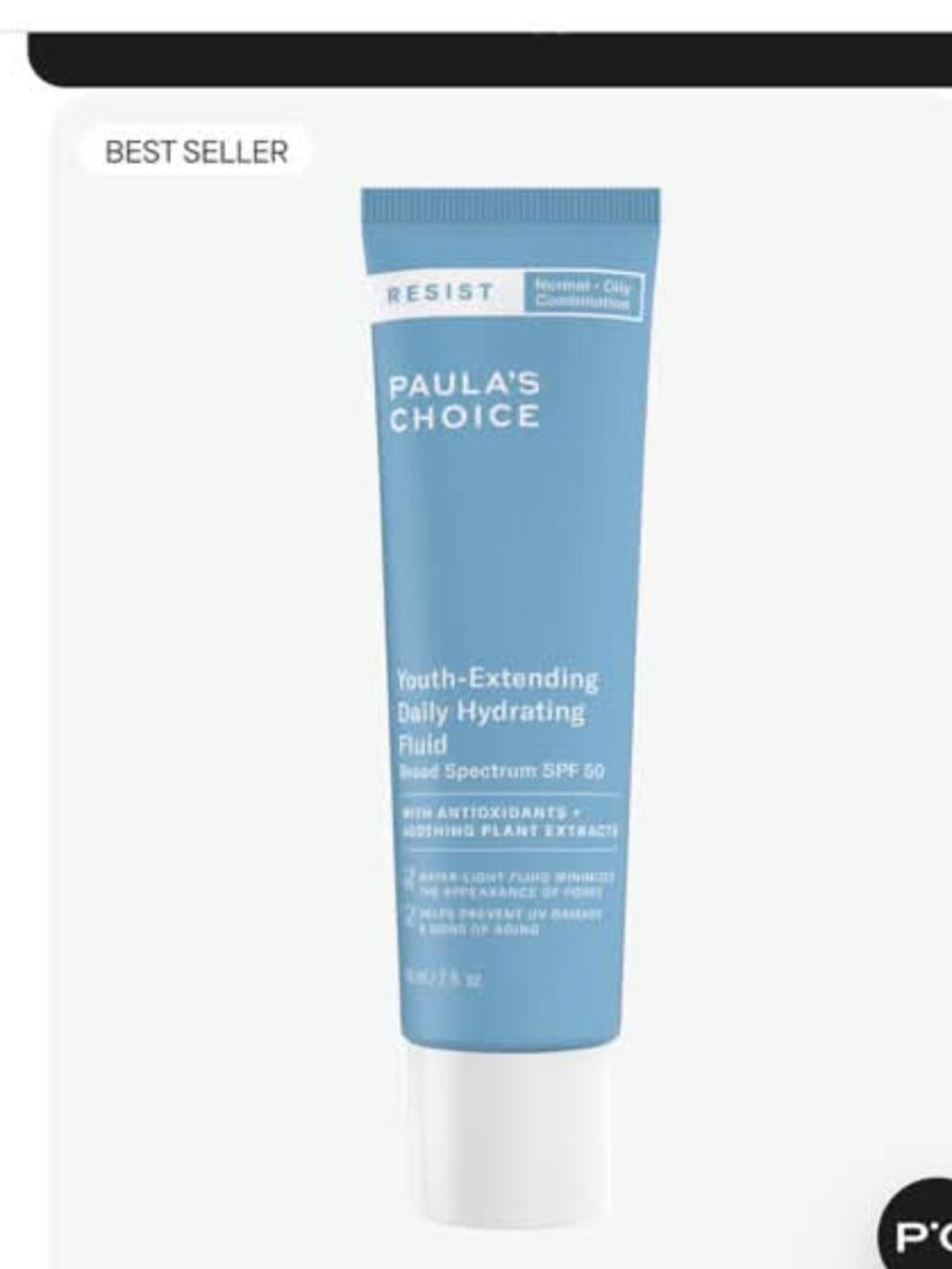 PAULA'S CHOICE Youth-Extending Daily Hydrating Fluid SPF 50